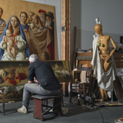 Film Triegel trifft Cranach - Malen im Widerstreit der Zeiten